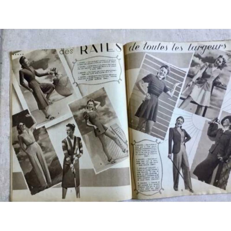 Retro Modeblad jaren 30 vintage modebladen vintage patronen