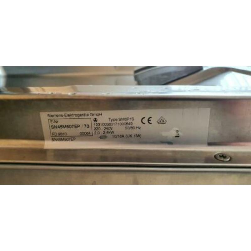 Siemens SN45M507EP - Inbouw vaatwasser te koop