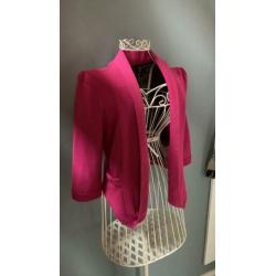 Mooi fuchsia Rouge jasje maat M
