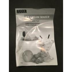 Aigger icecream maker (ijsmachine)