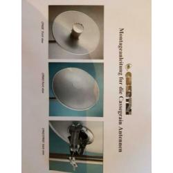 Gibertini CPR60 cassegrain schotel (ideaal voor 10GHz)