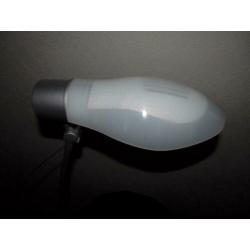 Zilverkleurige Aluminor tafellamp bureaulamp type Opus