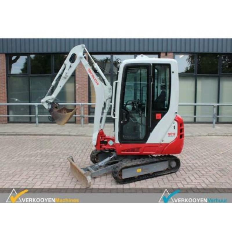 Takeuchi TB216 Minigraver (bj 2015)