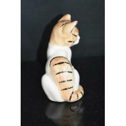 Schattig vintage beeldje kat poes