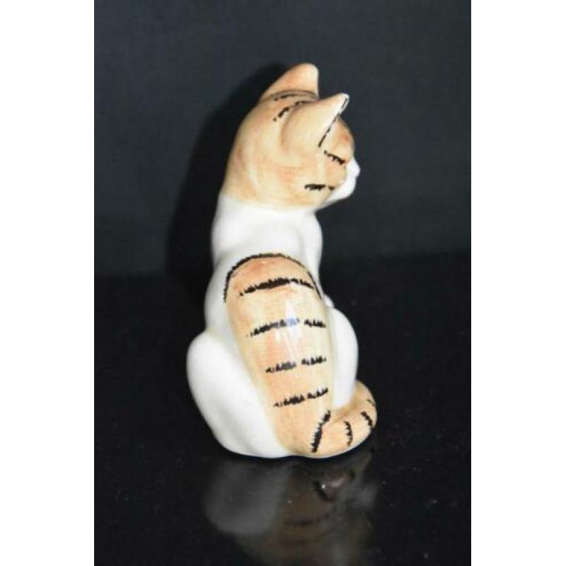 Schattig vintage beeldje kat poes
