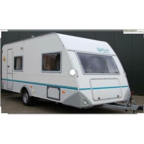 Zeer nette Eifelland Holiday 490tf, inclusief inventaris.