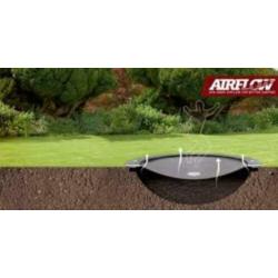 BERG FlatGround Trampoline Champion 430+hoes+ gratis bezorgd