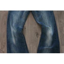 Blauw dames broek G-STAR, maat W31 L36 (W12)