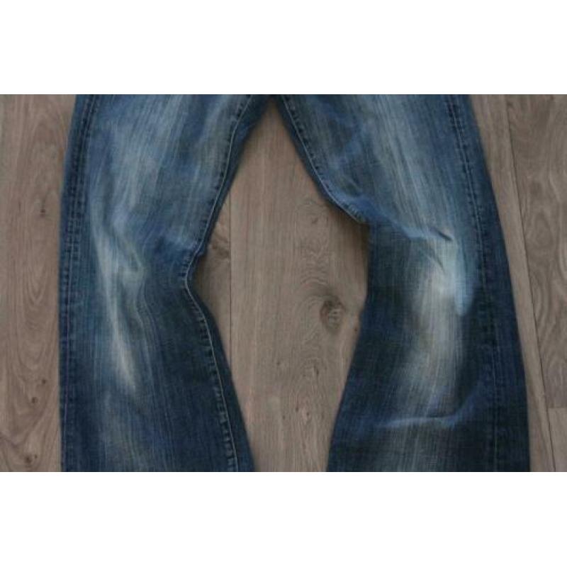Blauw dames broek G-STAR, maat W31 L36 (W12)