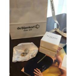 Ti sento 7797SY oorbellen goud snake
