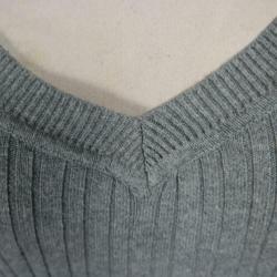 Leuk grijs/blauw dames truitje. Mt S, Merk MNG Basic