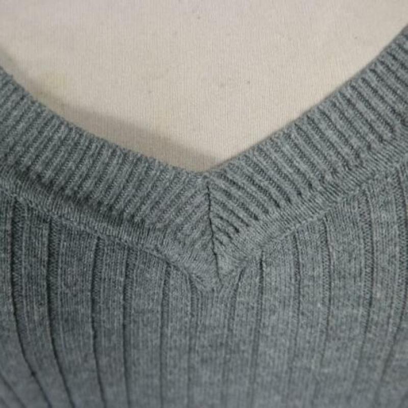 Leuk grijs/blauw dames truitje. Mt S, Merk MNG Basic