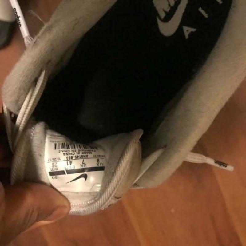 Nike Air Max Zwart/Wit sneakers