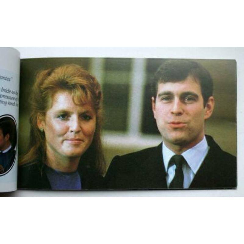 Royal Wedding 1986 Andrew en Fergie (postzegel boekje)