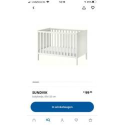 Ledikant (IKEA sundvik)
