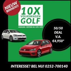 Volkswagen Golf 10X DIVERSE UITVOERINGEN NIEUW BINNEN! GRATI