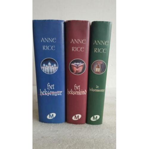 Anne rice - de heksen van mayfair -hardcovers met stofomslag