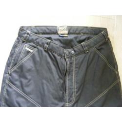 Mooie zwarte difi aerotex motor broek mt 40/42
