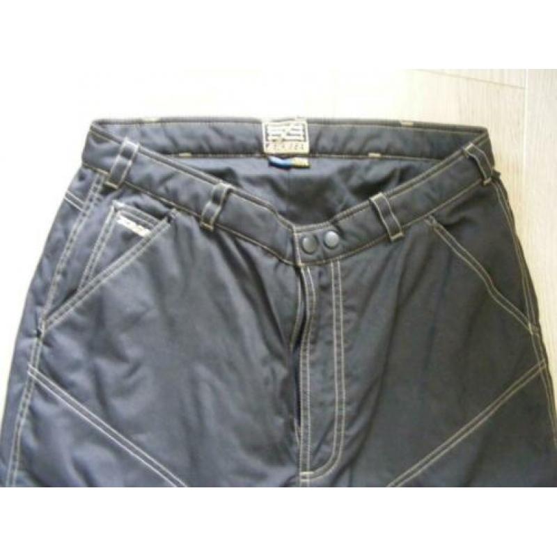 Mooie zwarte difi aerotex motor broek mt 40/42