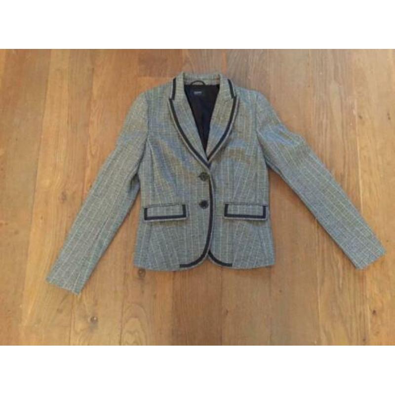 Esprit bruine wollen blazer - maat 38