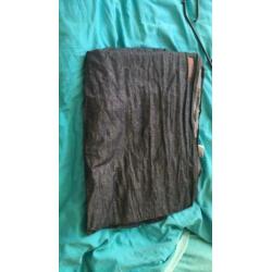 bykay dark denim draagdoek maat 5