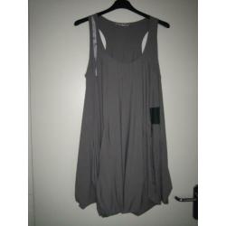 Prachtige grijze tuniek FEMMES JE VOUS AIME 38-40 Snazzeys