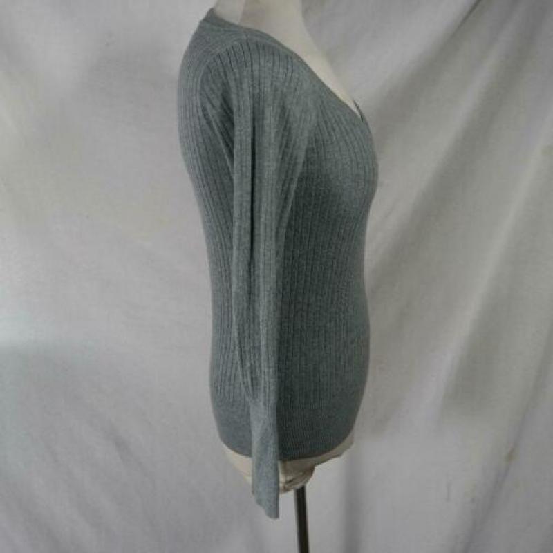 Leuk grijs/blauw dames truitje. Mt S, Merk MNG Basic