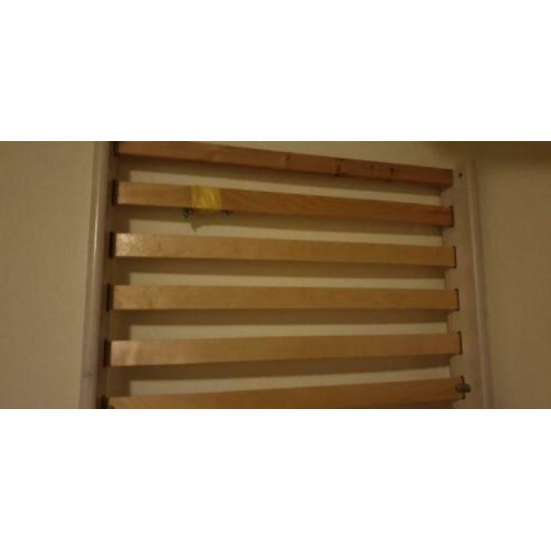 Flexa white wash bed 90x200cm
