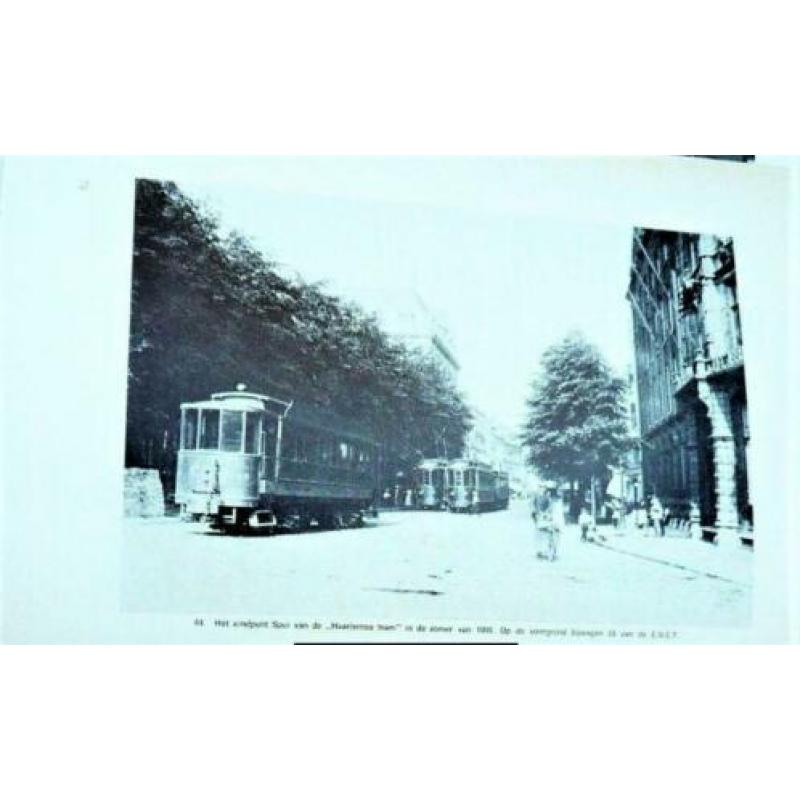 Amsterdam Paarde tram naar dubbelgelede Tram W. Leideritz
