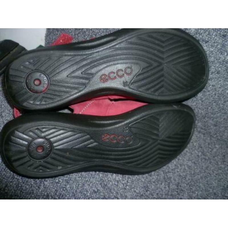 Ecco sandalen rood 38