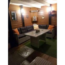 Diner louncheset z.g.a.n incl kussens