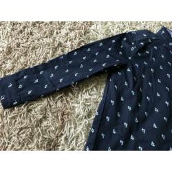 Lois overhemd maat 116 ( 5 jaar) donker blauw nieuw met labe
