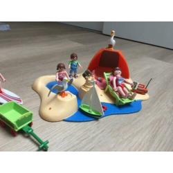 Playmobil strand en speedboot incl accessoires