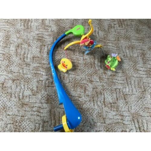 Fisher price opwind muziekmobiel draait niet ( vroeger draai