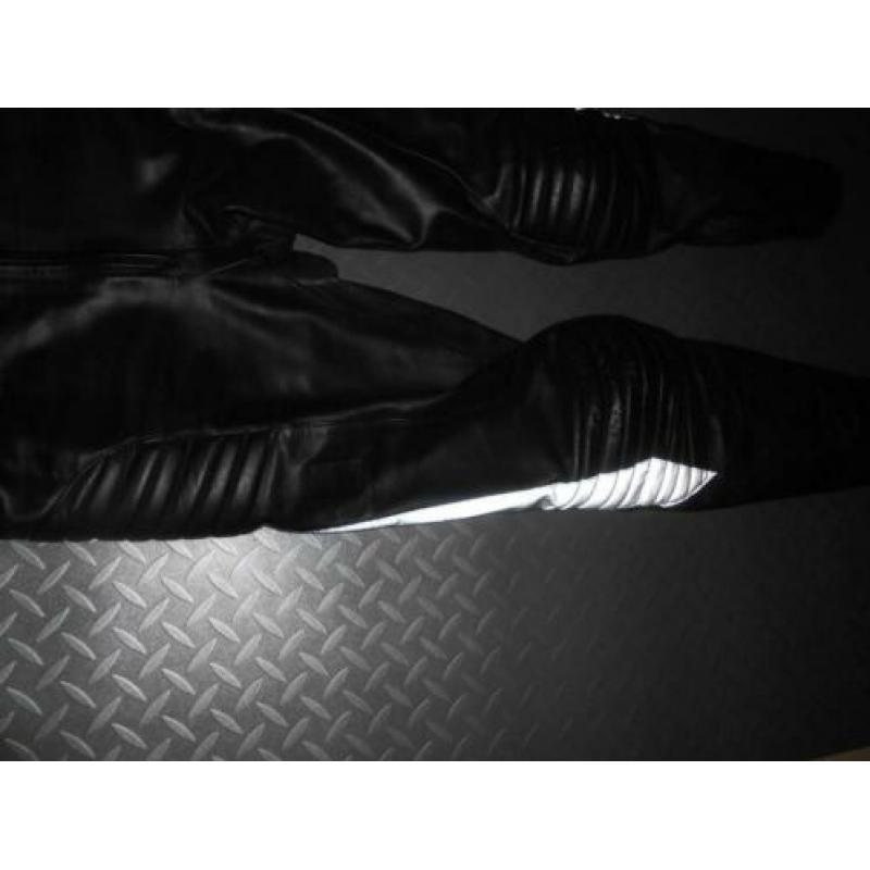 TOP SKINN leren politie motor broek overall