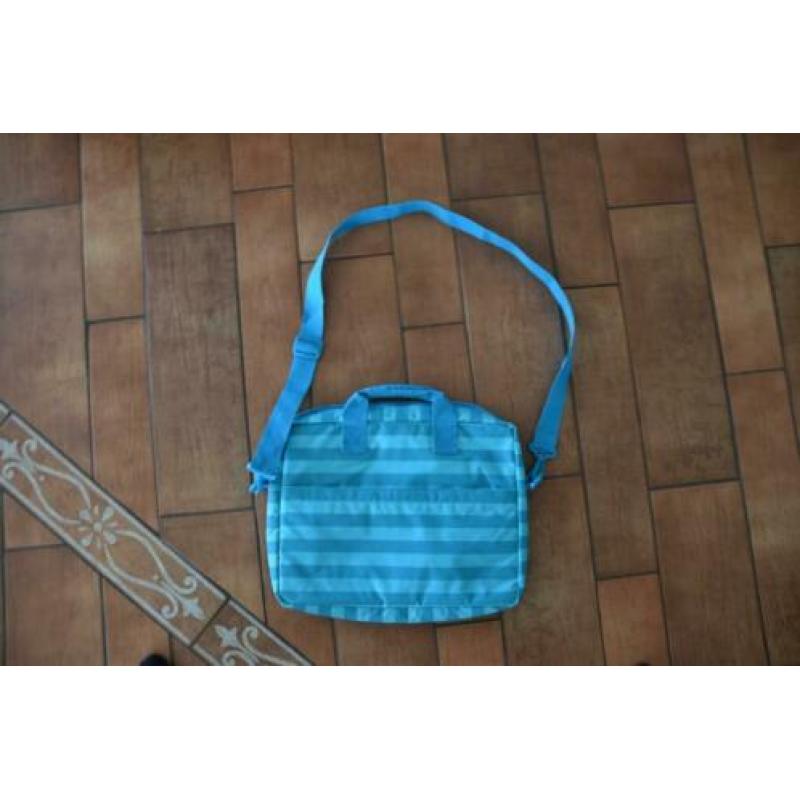 Turkooise laptoptas