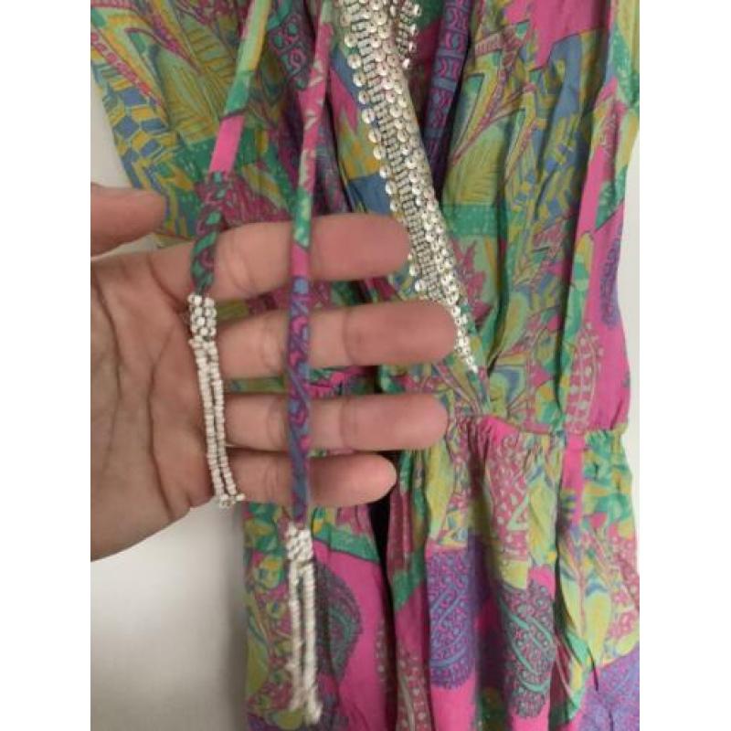 Ibiza boho jurk van Hippie Chick maat S/M nieuw