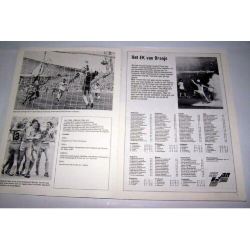 Spec. uitg. Dagblad v. N. Limburg;-Ned. Eur. kampioen 1988.