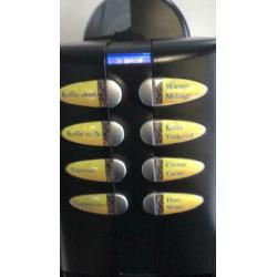 Koffiemachine met muntinworp