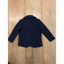 Maat 92 98 vest trui jas colbert donkerblauw