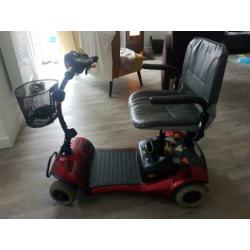 Opklapbare demontale scootmobiel shoprider