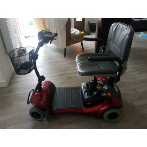 Opklapbare demontale scootmobiel shoprider