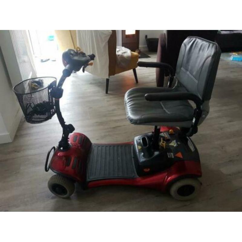 Opklapbare demontale scootmobiel shoprider