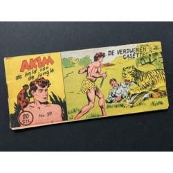 Akim de held van de jungle nr 39 - De verdwenen casette