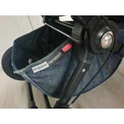 Bugaboo cameleon 2 denim zwart frame
