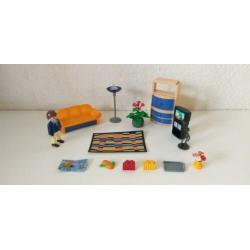 Playmobil grote villa - 3965 met inrichting.
