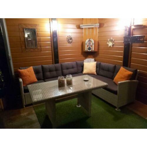 Diner louncheset z.g.a.n incl kussens