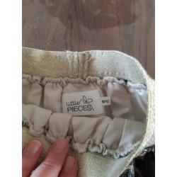 Little pieces gave pailletten rok maat 140