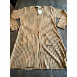 Musthave camel kleur vest nieuw