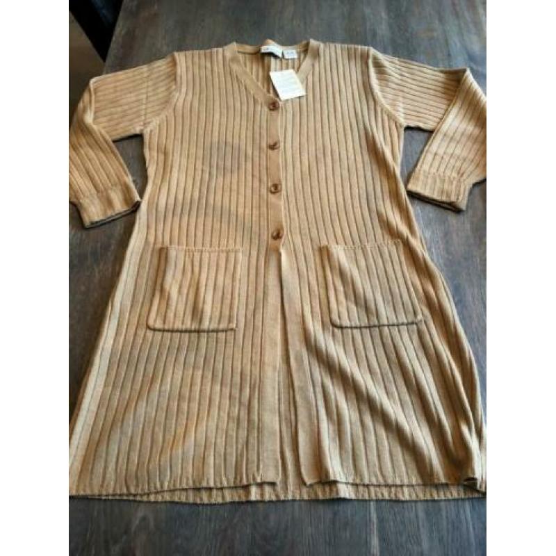 Musthave camel kleur vest nieuw